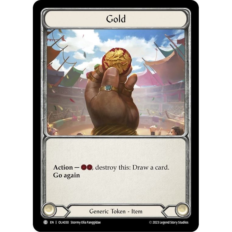 Image for Gold (OLA030) - Flesh and Blood TCG