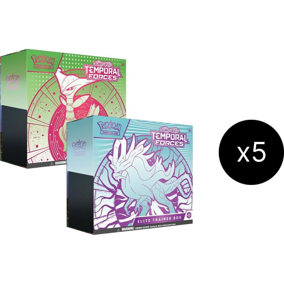Image for Temporal Forces Elite Trainer Box Case - Pokemon