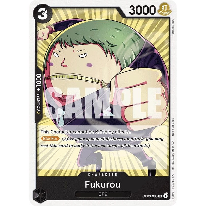 Image for Fukurou (Tournament Pack Vol. 6) (OP03-088) (OP-PR) - One Piece Card Game