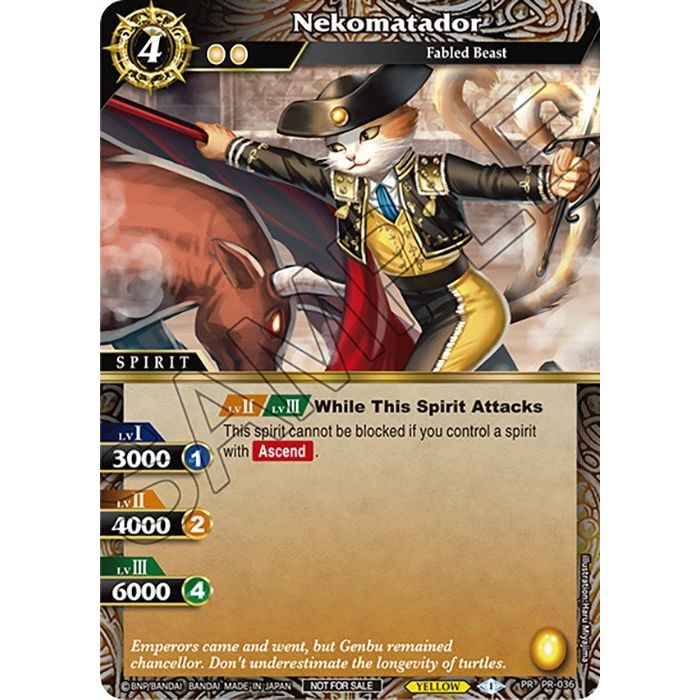 Image for Nekomatador (Tournament Pack Vol. 4) (PR-036) (LEP) - Battle Spirits Saga