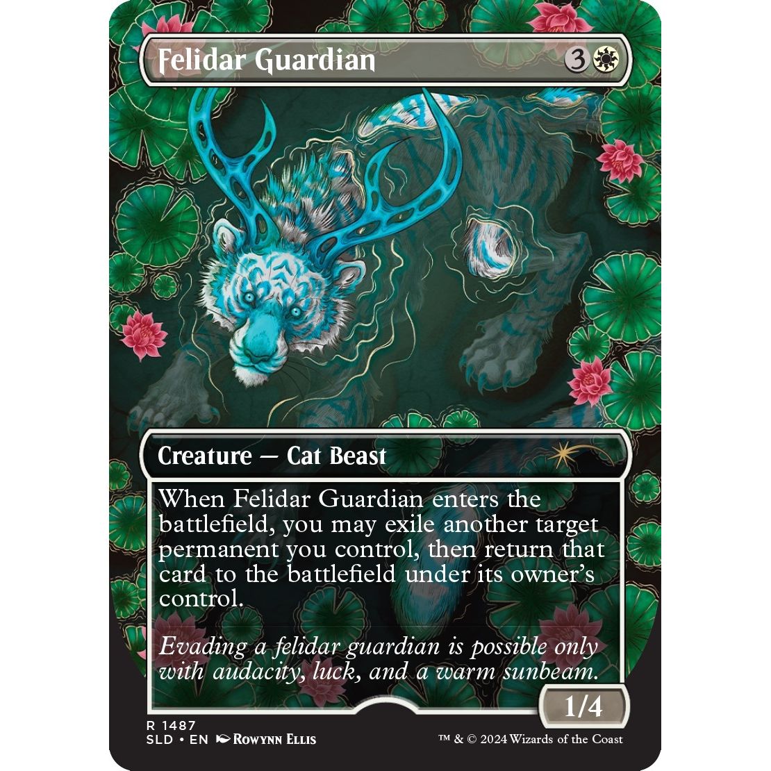 Image for Felidar Guardian (1487) (SLD) - Magic: The Gathering