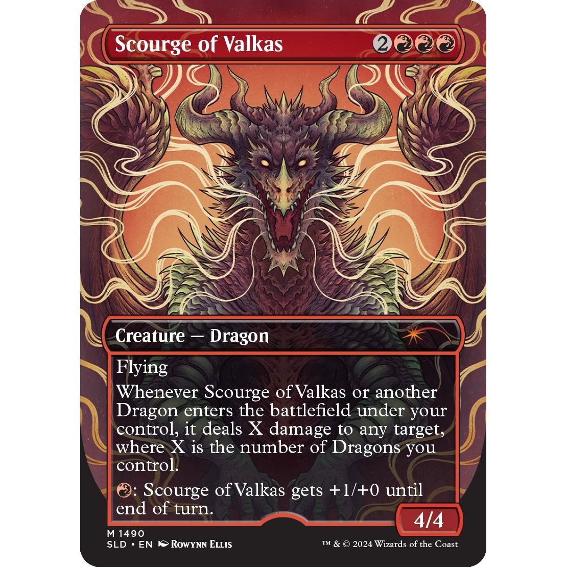 Image for Scourge of Valkas (1490) (SLD) - Magic: The Gathering