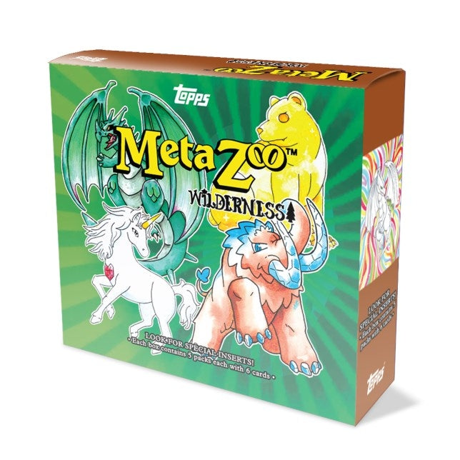 Image for Topps MetaZoo Wilderness Booster Box - MetaZoo