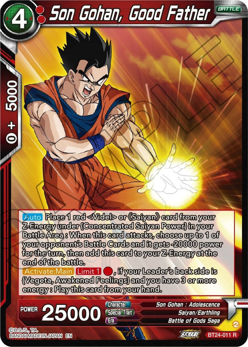 Image for Son Gohan, Good Father (BT24-011) (BT24) - Dragon Ball Super: Masters