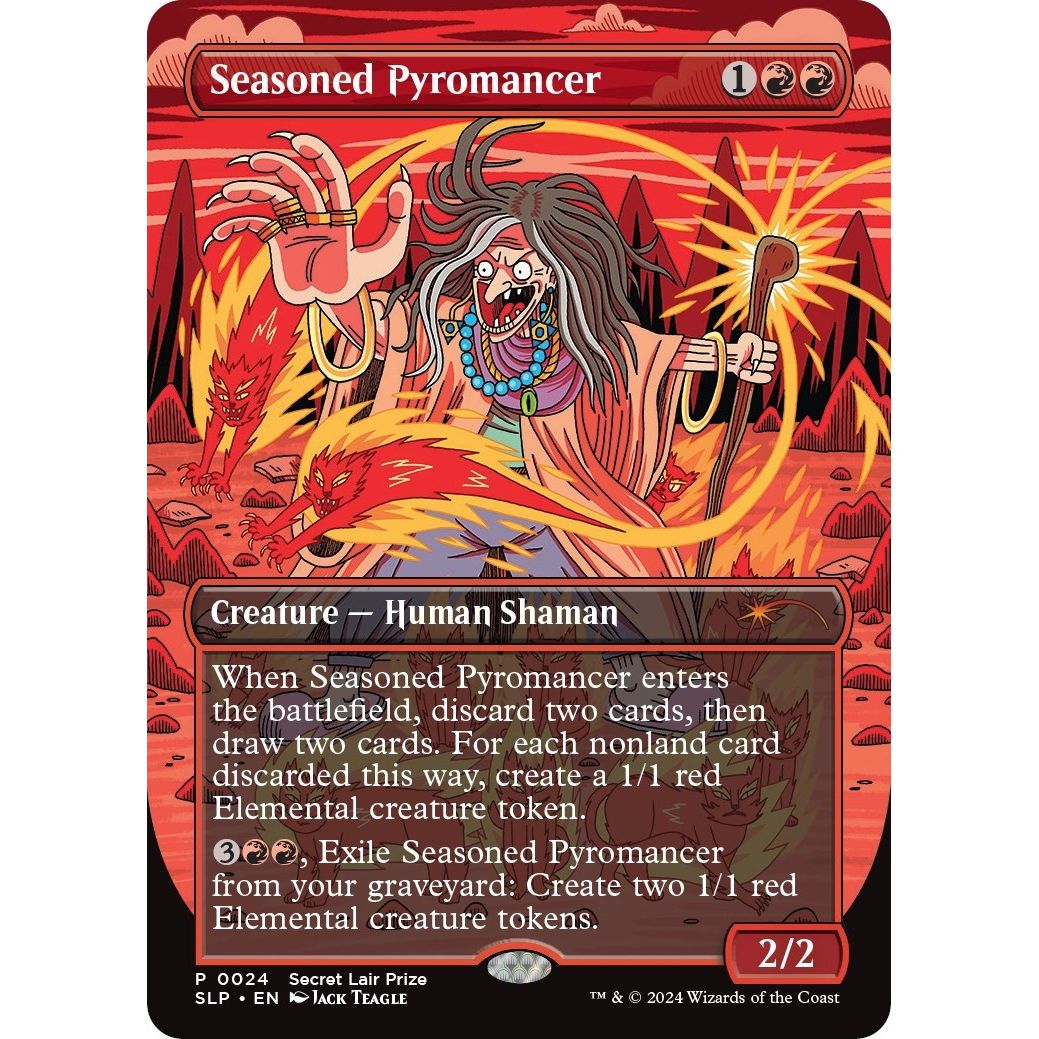 Image for Seasoned Pyromancer (24) (PTP) - Magic: The Gathering