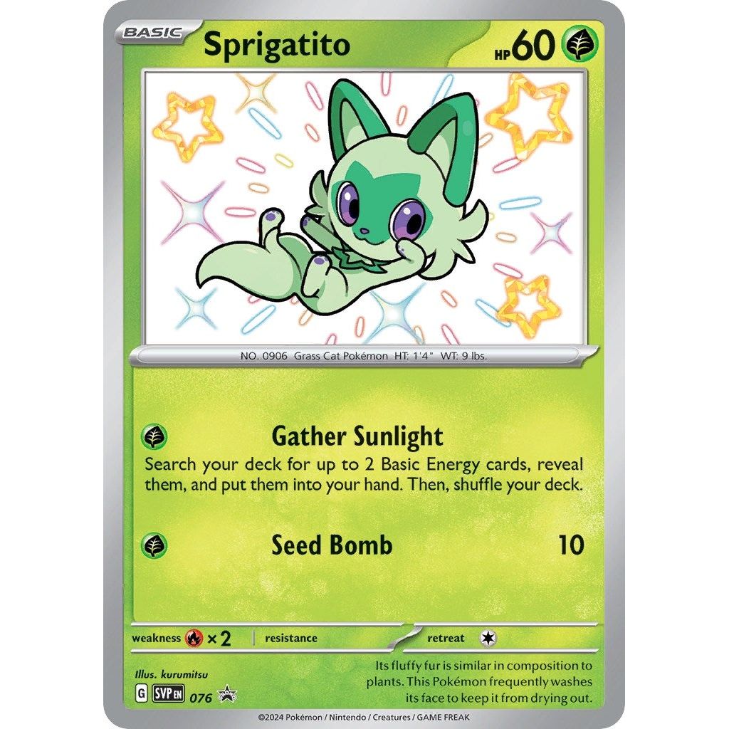 Image for Sprigatito - 076 (076) (SVP) - Pokemon