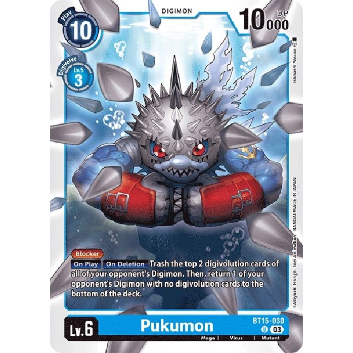 Image for Pukumon (BT15-030 U) (BT15) - Digimon Card Game