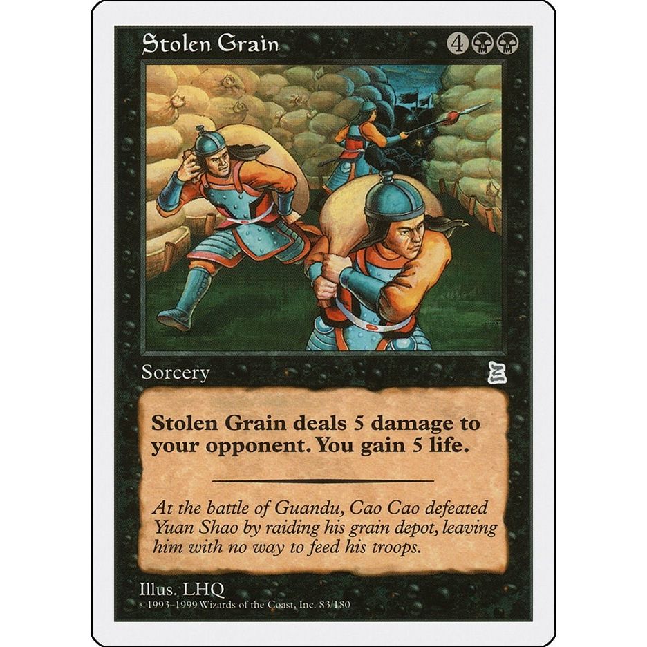 Image for Stolen Grain (83) (PTK) - Magic: The Gathering