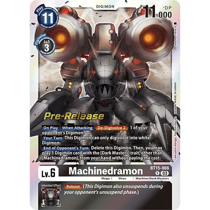 Image for Machinedramon (BT15-066 R) (BT15_PR) - Digimon Card Game