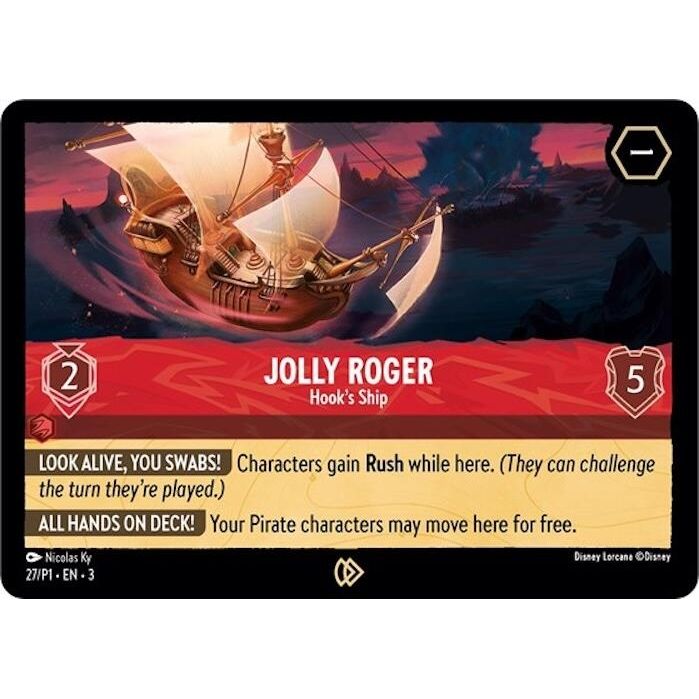 Image for Jolly Roger - Hook's Ship (27) (DLPC) - Disney Lorcana