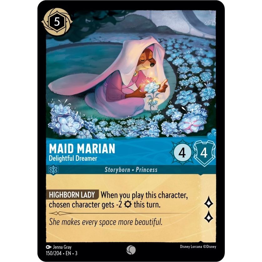 Image for Maid Marian - Delightful Dreamer (150/204) (3) - Disney Lorcana