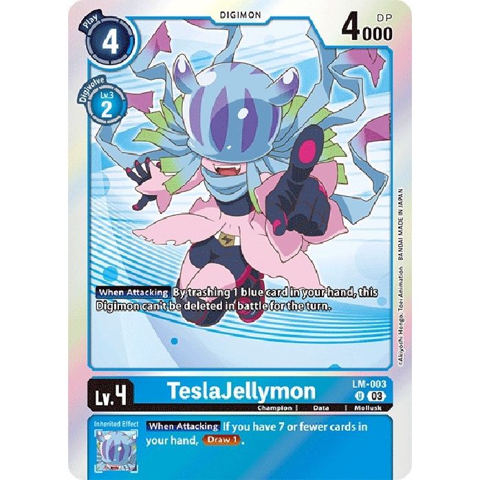 Image for TeslaJellymon (English Exclusive) (LM-003 U) (BT15) - Digimon Card Game