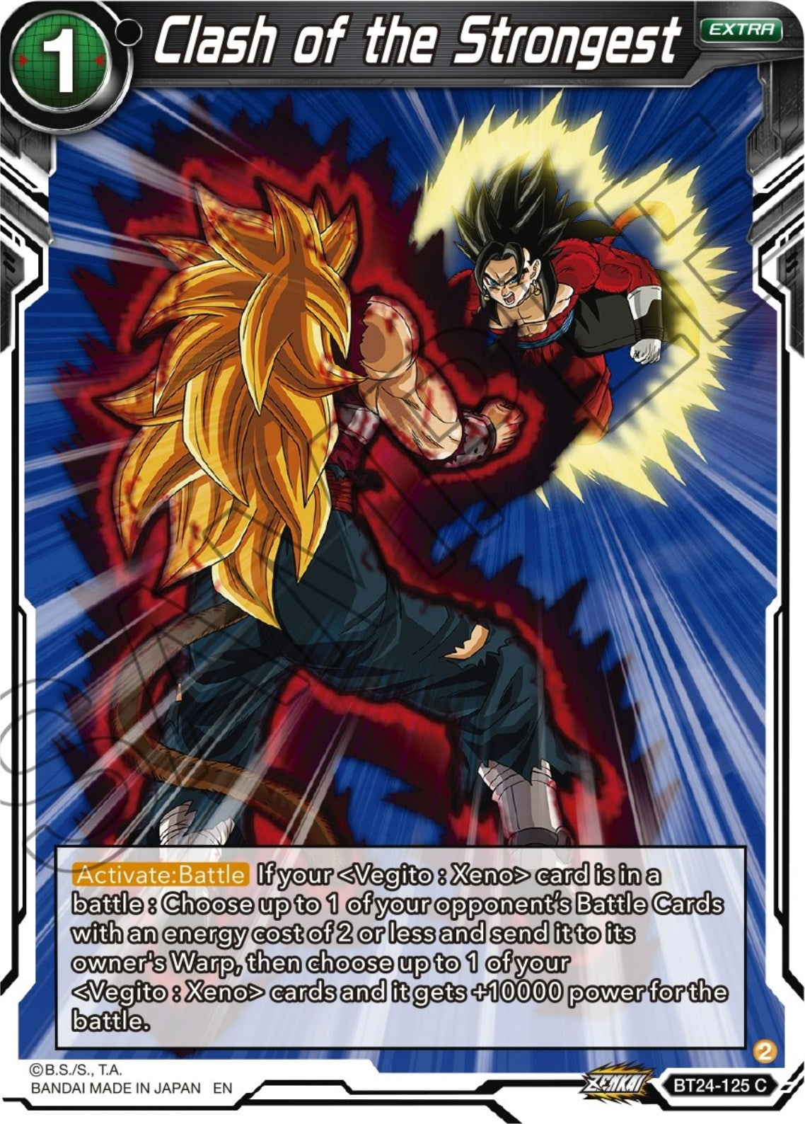 Image for Clash of the Strongest (BT24-125) (BT24) - Dragon Ball Super: Masters