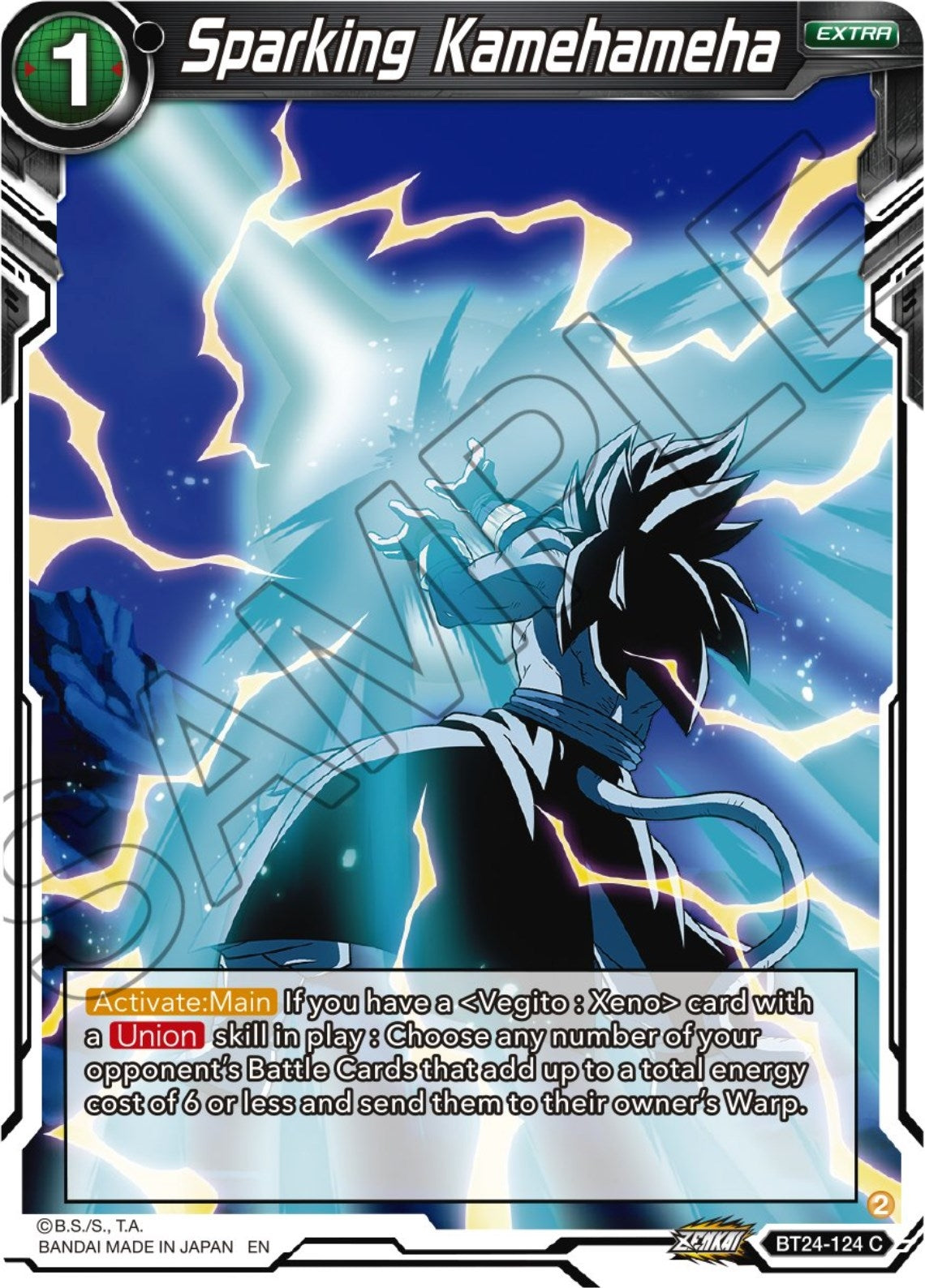 Image for Sparking Kamehameha (BT24-124) (BT24) - Dragon Ball Super: Masters