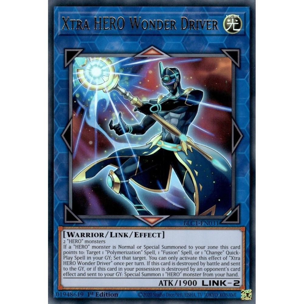 Image for Xtra HERO Wonder Driver (BLC1-EN031) (BLC1) - YuGiOh