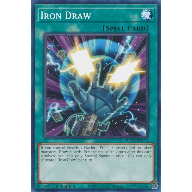 Image for Iron Draw (BLC1-EN111) (BLC1) - YuGiOh