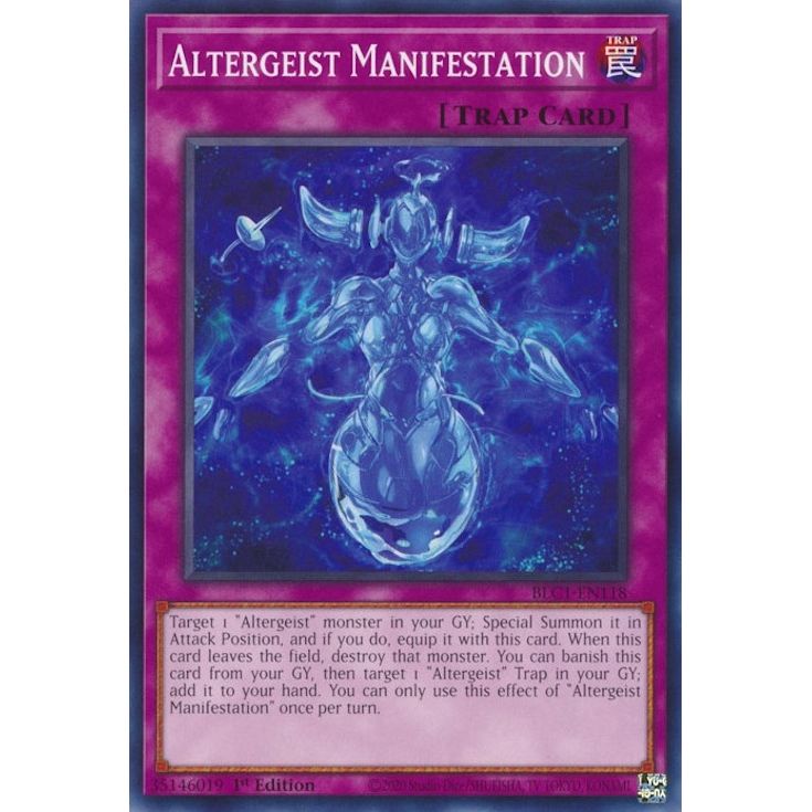 Image for Altergeist Manifestation (BLC1-EN118) (BLC1) - YuGiOh