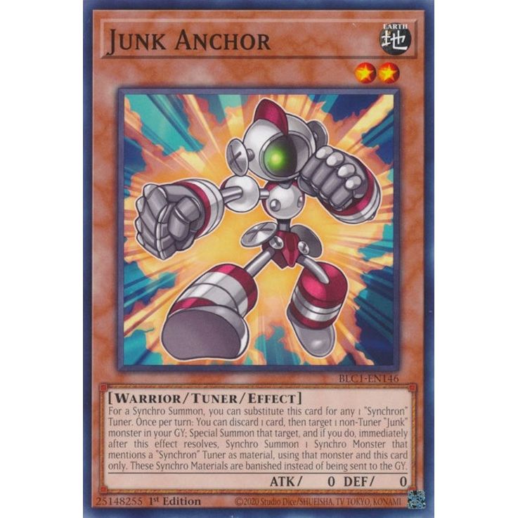 Image for Junk Anchor (BLC1-EN146) (BLC1) - YuGiOh