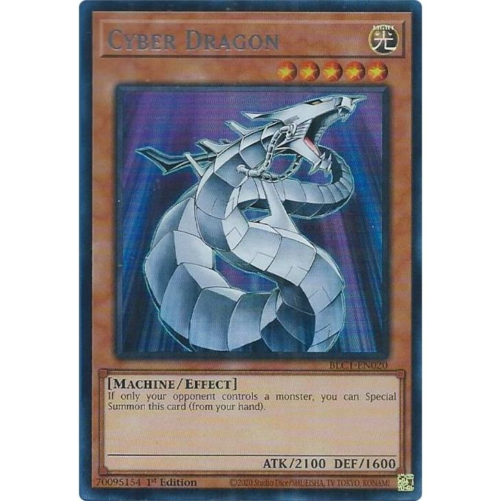 Image for Cyber Dragon (Silver) (BLC1-EN020) (BLC1) - YuGiOh