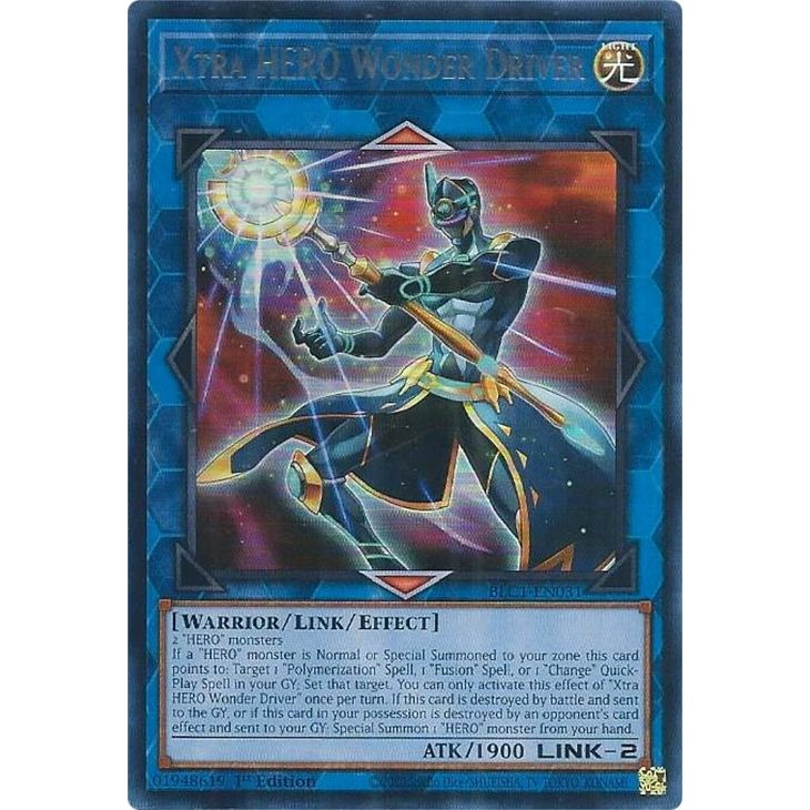 Image for Xtra HERO Wonder Driver (Silver) (BLC1-EN031) (BLC1) - YuGiOh
