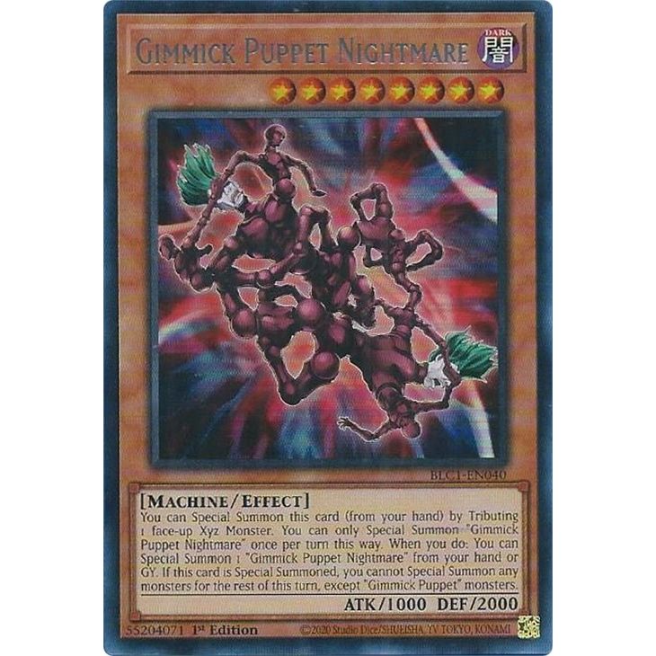 Image for Gimmick Puppet Nightmare (Silver) (BLC1-EN040) (BLC1) - YuGiOh