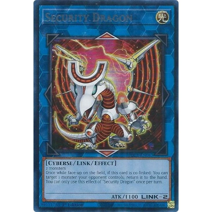 Image for Security Dragon (Silver) (BLC1-EN043) (BLC1) - YuGiOh