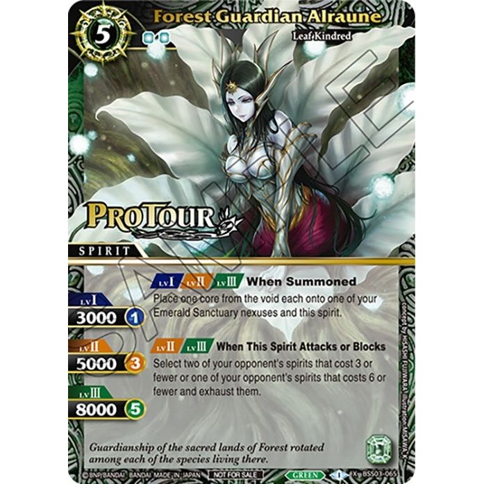 Image for Forest Guardian Alraune (X Rare Special Pack Vol. 3) (BSS03-065) (BSSP) - Battle Spirits Saga