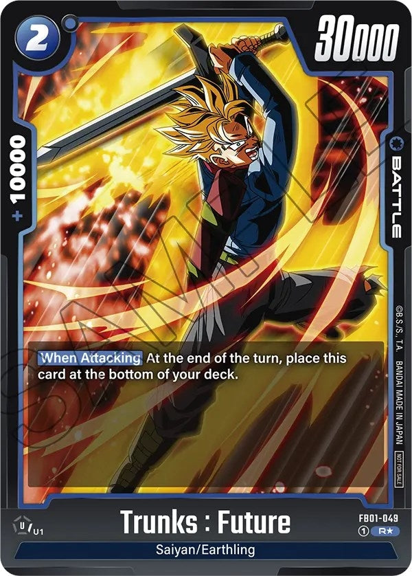 Image for Trunks : Future - FB01-049 (Tournament Pack 01) (FB01-049) (DBSFW_TPR) - Dragon Ball Super: Fusion World