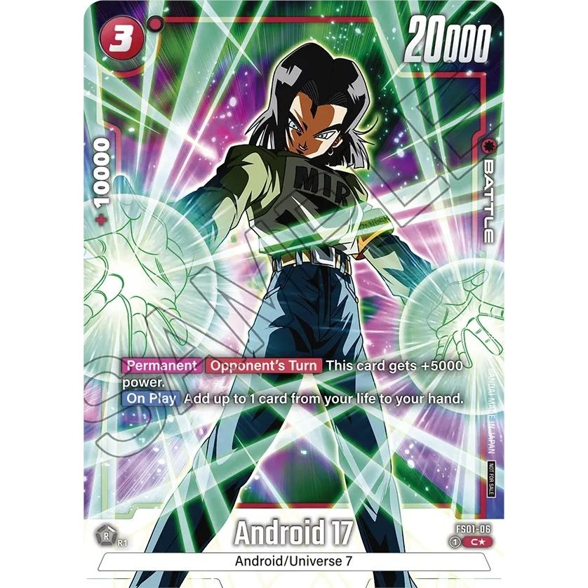 Image for Android 17 (Tournament Pack -Winner- 01) (FS01-06) (DBSFW_TPR) - Dragon Ball Super: Fusion World