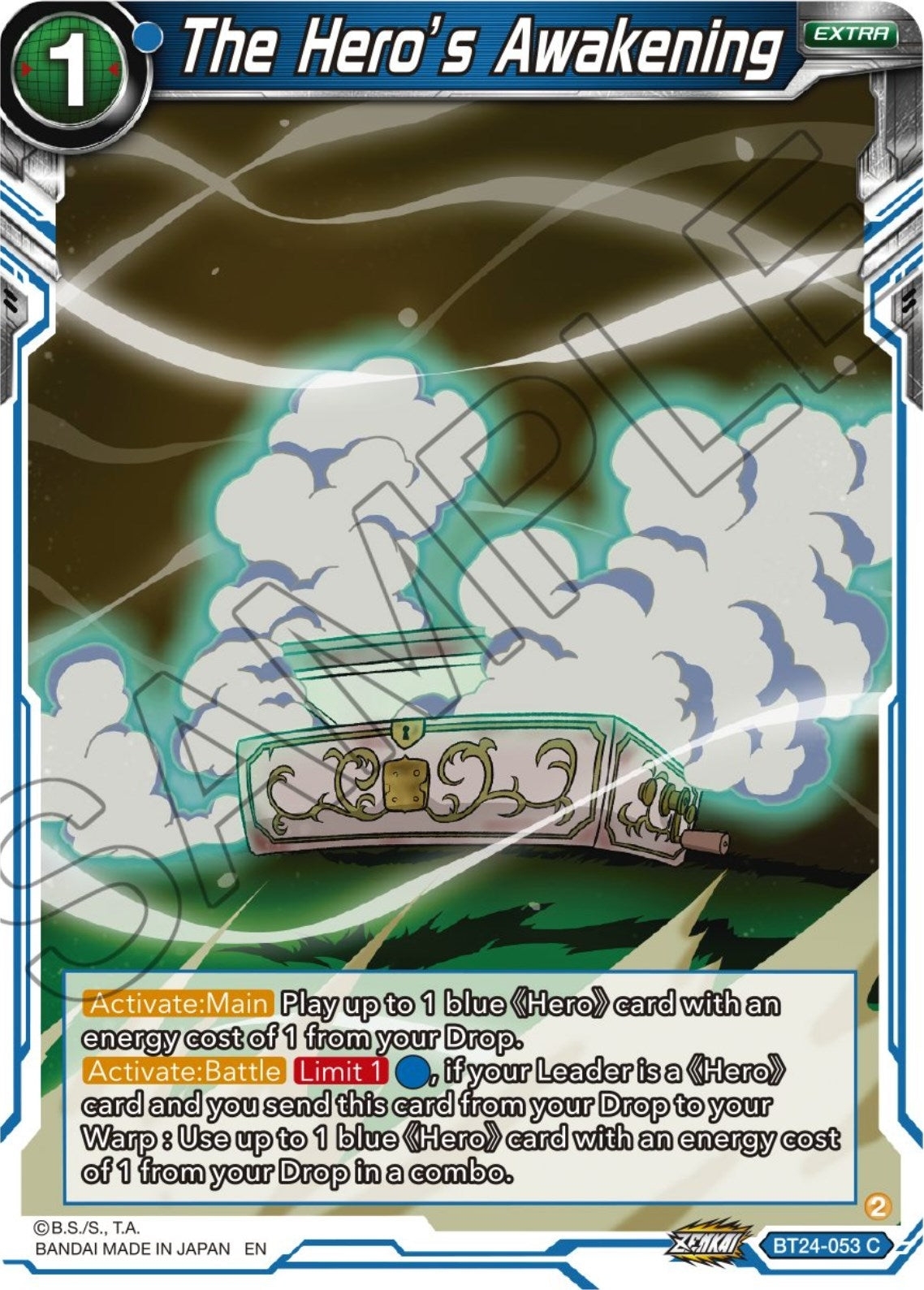 Image for The Hero's Awakening (BT24-053) (BT24) - Dragon Ball Super: Masters