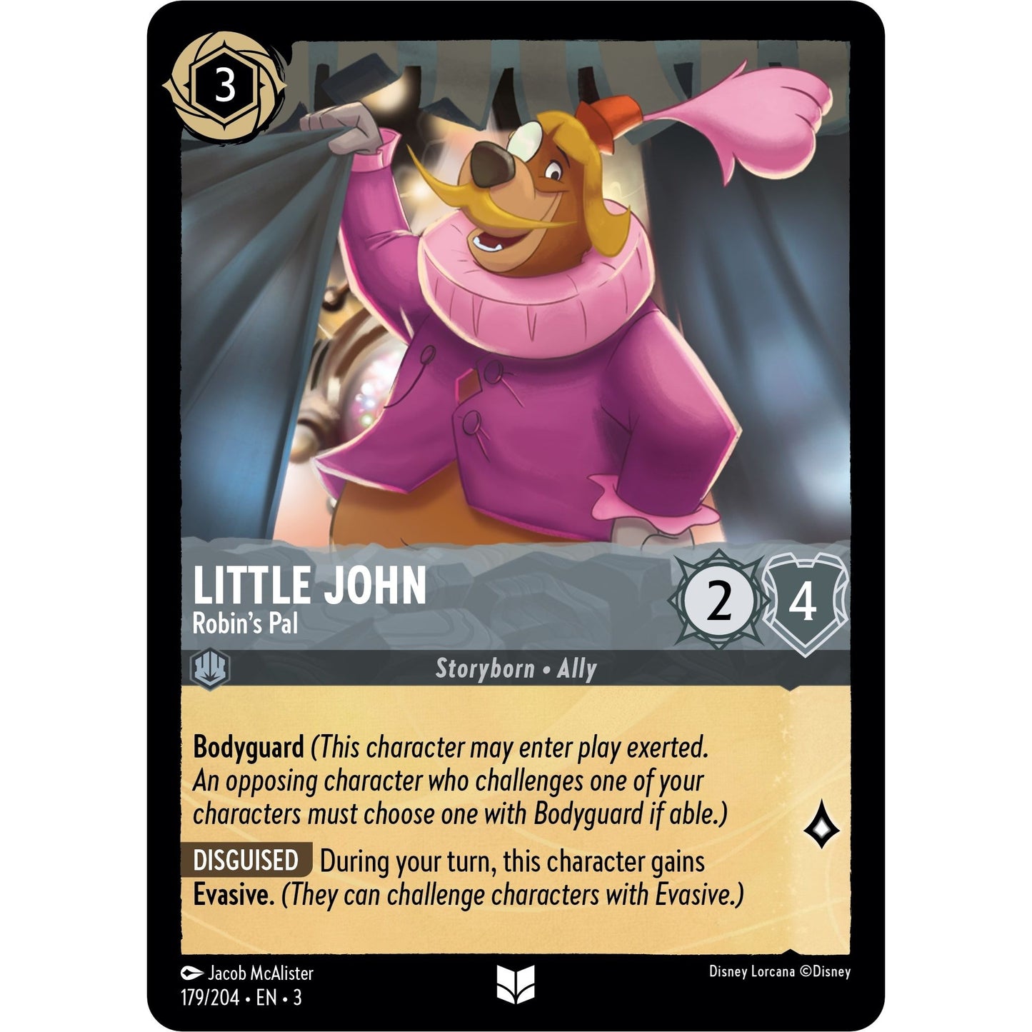 Image for Little John - Robin's Pal (179/204) (3) - Disney Lorcana