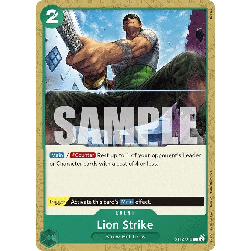 Image for Lion Strike (ST12-016) (ST-12) - One Piece Card Game
