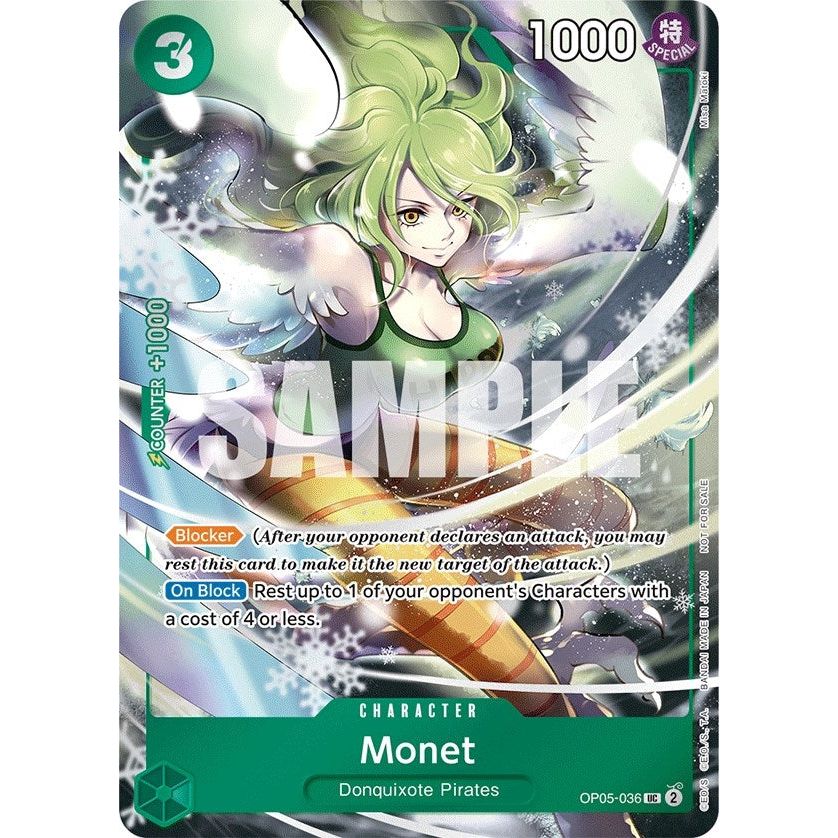 Image for Monet (Event Pack Vol. 3) (OP05-036) (OP-PR) - One Piece Card Game
