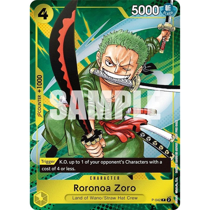 Image for Roronoa Zoro (Event Pack Vol. 3) (P-042) (OP-PR) - One Piece Card Game