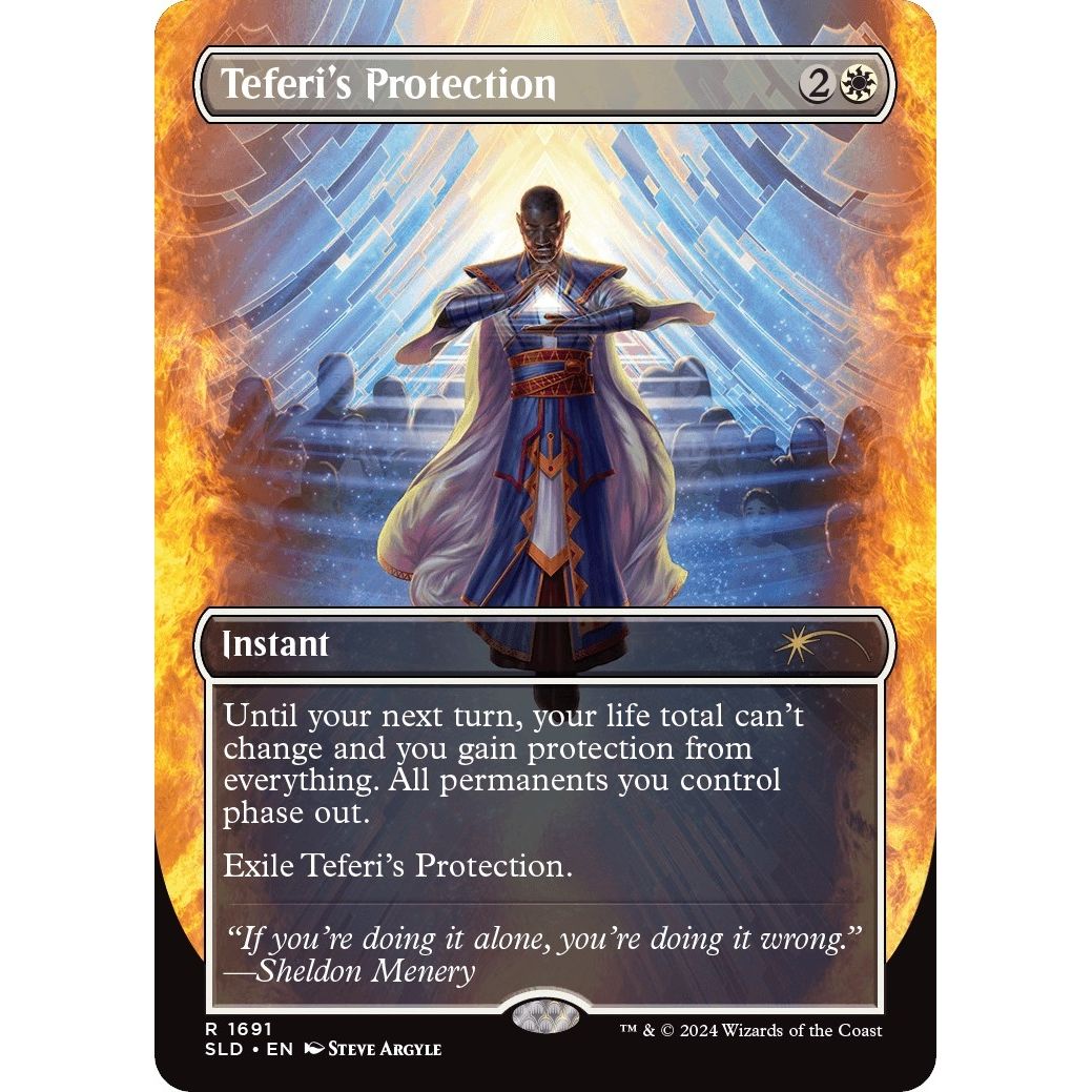 Image for Teferi's Protection (1691) (1691) (SLD) - Magic: The Gathering