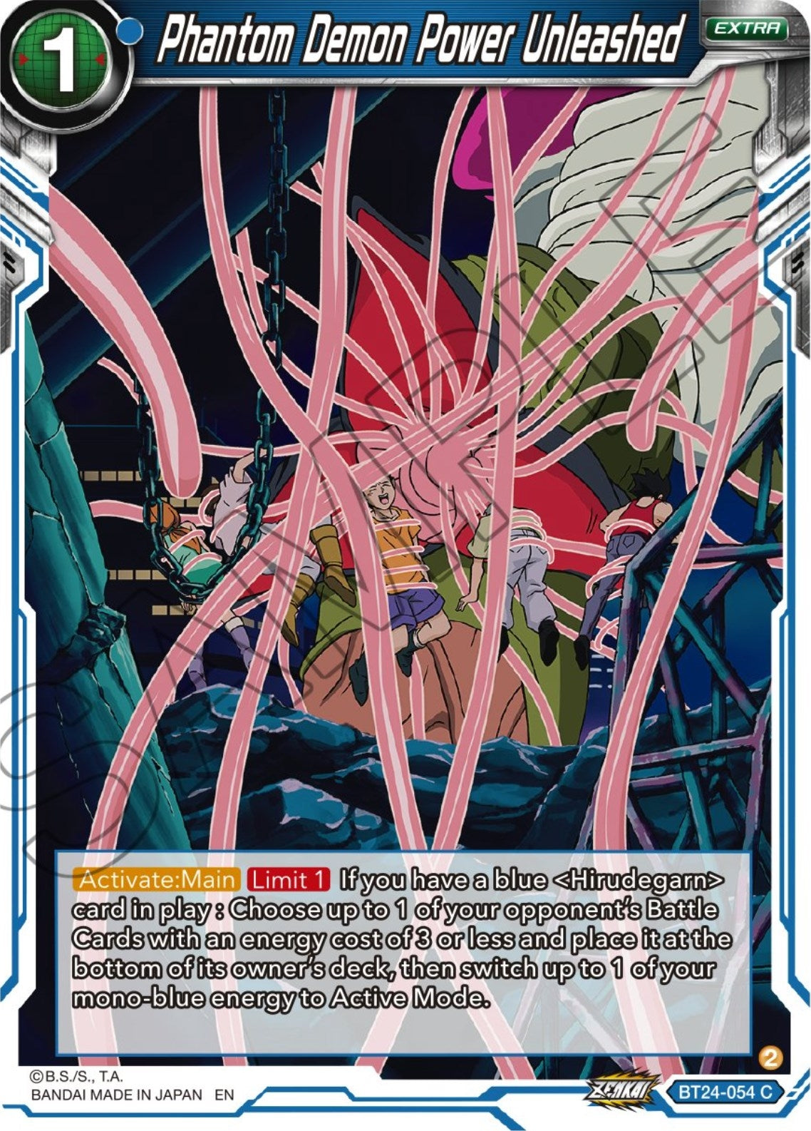 Image for Phantom Demon Power Unleashed (BT24-054) (BT24) - Dragon Ball Super: Masters