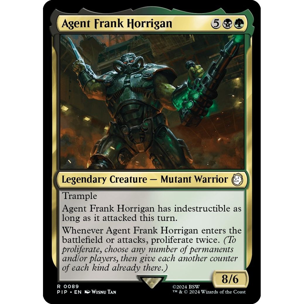 Image for Agent Frank Horrigan (89) (PIP) - Magic: The Gathering