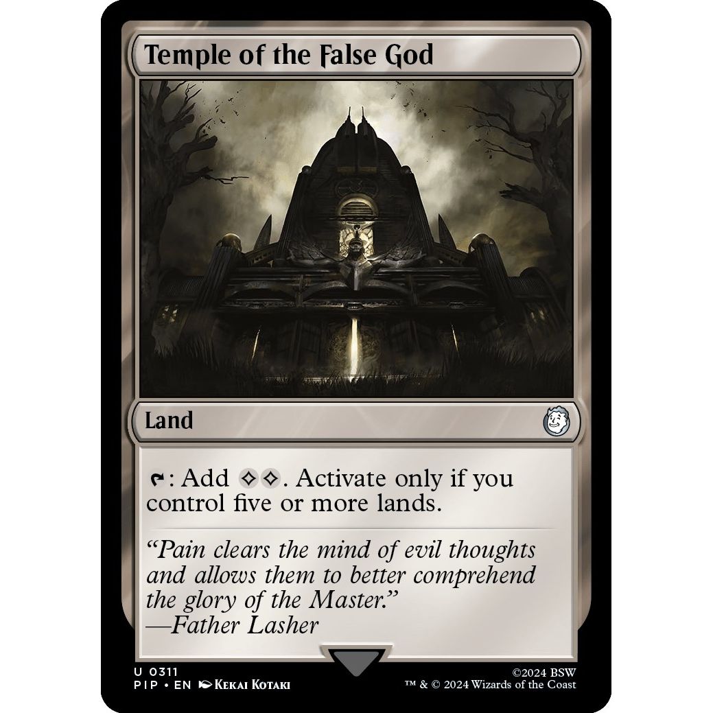Image for Temple of the False God (311) (PIP) - Magic: The Gathering