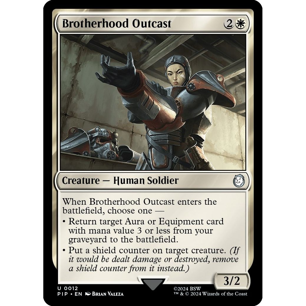 Image for Brotherhood Outcast (12) (PIP) - Magic: The Gathering