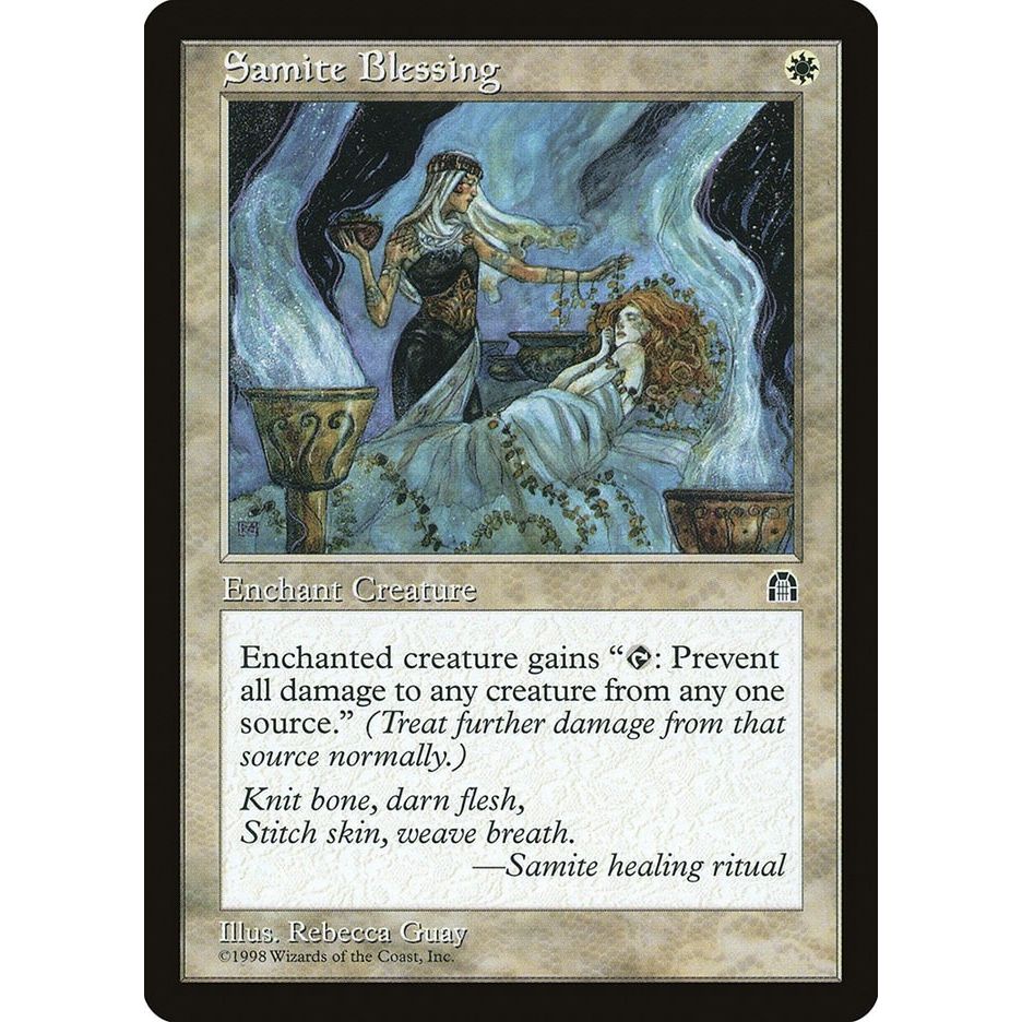 Image for Samite Blessing (STH) - Magic: The Gathering