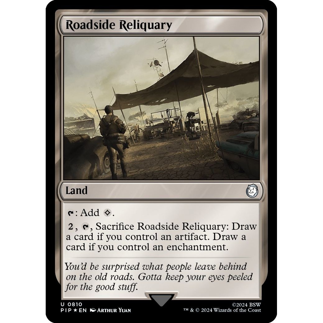 Image for Roadside Reliquary (Surge Foil) (810) (PIP) - Magic: The Gathering