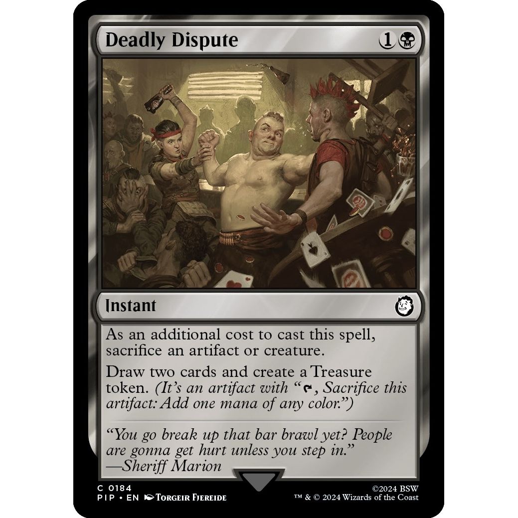 Image for Deadly Dispute (184) (PIP) - Magic: The Gathering