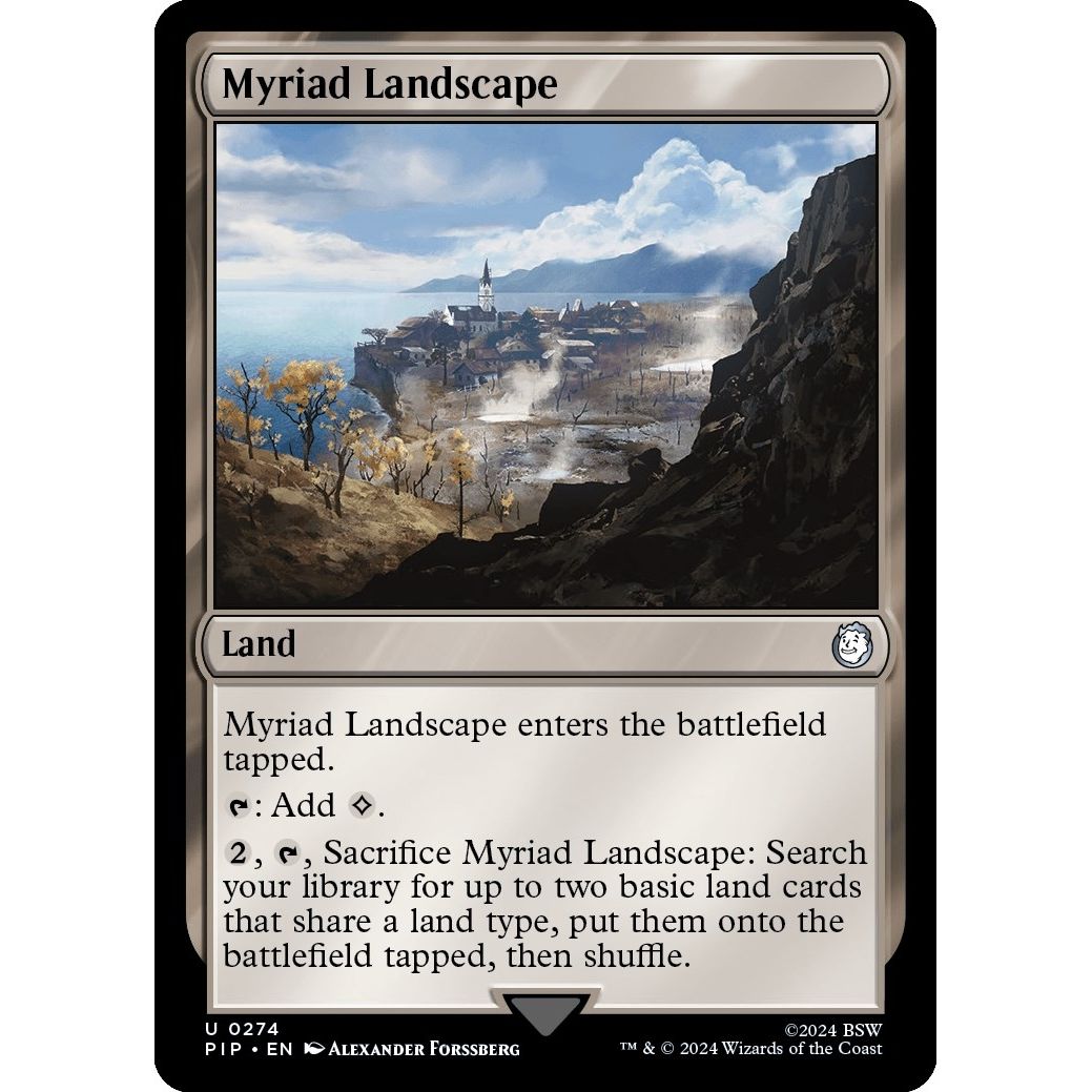 Image for Myriad Landscape (274) (PIP) - Magic: The Gathering