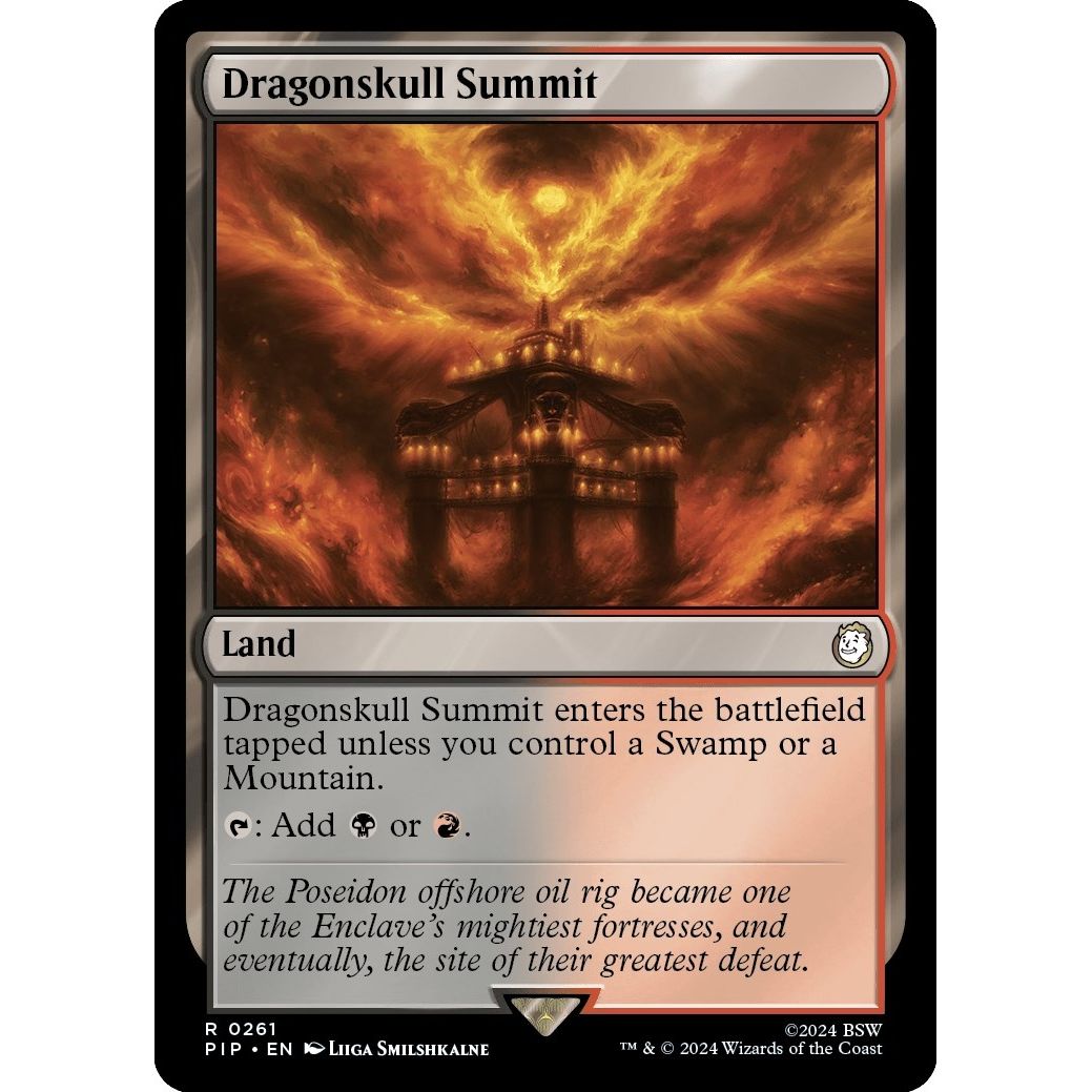 Image for Dragonskull Summit (261) (PIP) - Magic: The Gathering