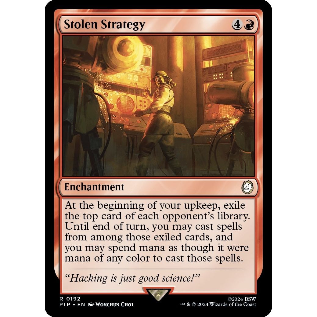Image for Stolen Strategy (192) (PIP) - Magic: The Gathering