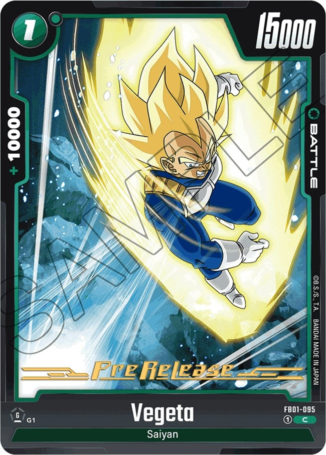 Image for Vegeta - FB01-095 (FB01-095) (FB01_PR) - Dragon Ball Super: Fusion World