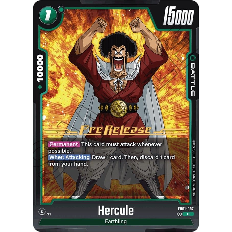 Image for Hercule (FB01-097) (FB01_PR) - Dragon Ball Super: Fusion World