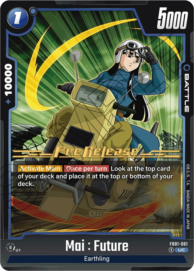 Image for Mai : Future - FB01-061 (FB01-061) (FB01_PR) - Dragon Ball Super: Fusion World