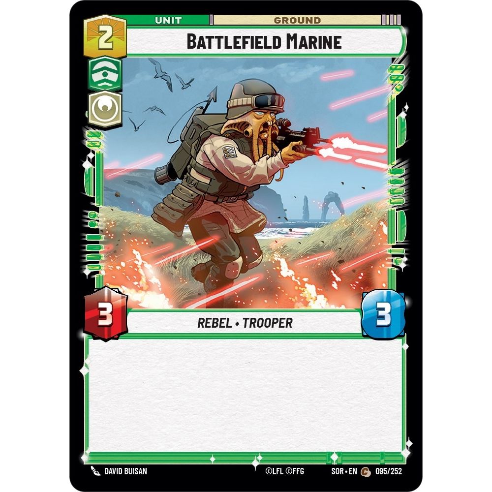 Image for Battlefield Marine (095/252) (SOR) - Star Wars: Unlimited