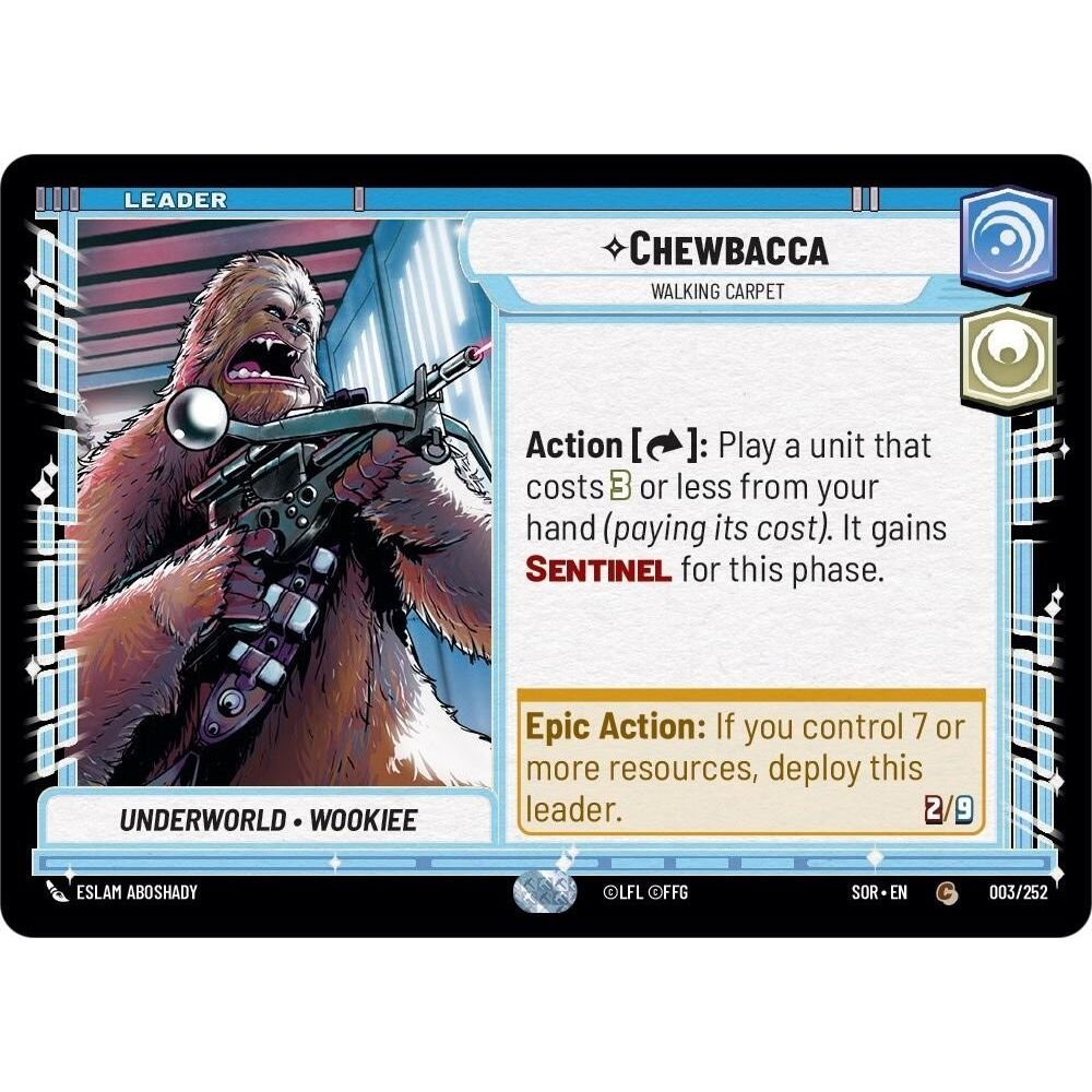 Image for Chewbacca - Walking Carpet (003/252) (SOR) - Star Wars: Unlimited